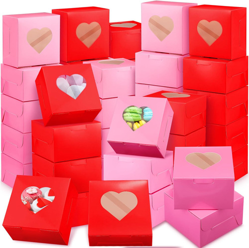 Fulmoon 450 Cajas De Galletas Para El Día De San Valentín, C
