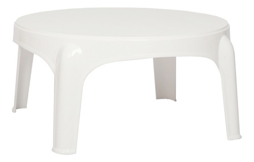 Imagen 2 de 9 de Set De 4 Sillones Plastico Skarpo Negros + Mesa Ratona