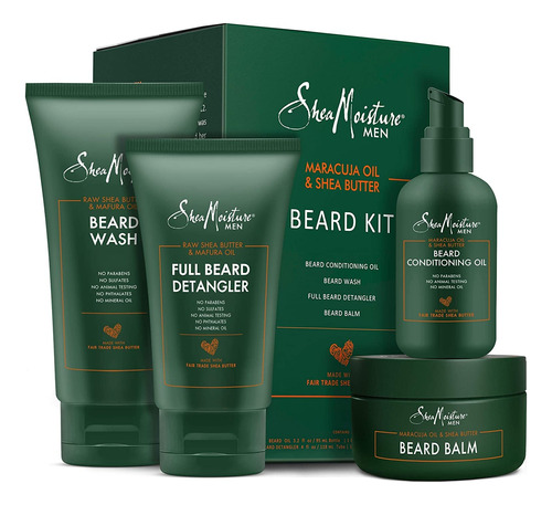 Kit Completo Para Barba Shea Moisture | Todos Los Ingredient