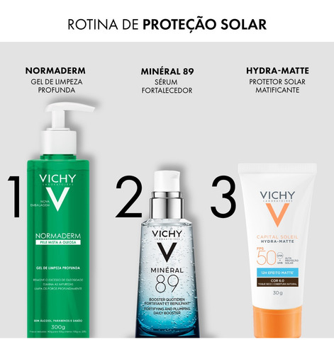Protetor Solar Capital Soleil Hydramatte 6.0 30g Vichy
