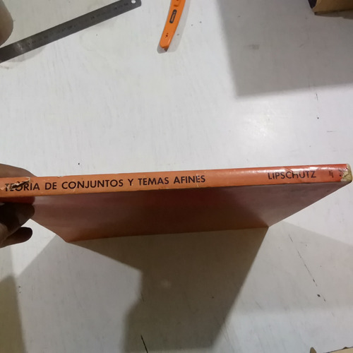 Teoría De Conjuntos Y Temas Afines Seymour Lipschutz 1974 (Usado)