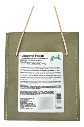 Sabonete Facial - Antioxidante + Microesfoliante 45g