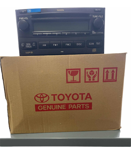 Rádio Toyota Hilux Fielder Corolla 86120 0k090 Novo Original