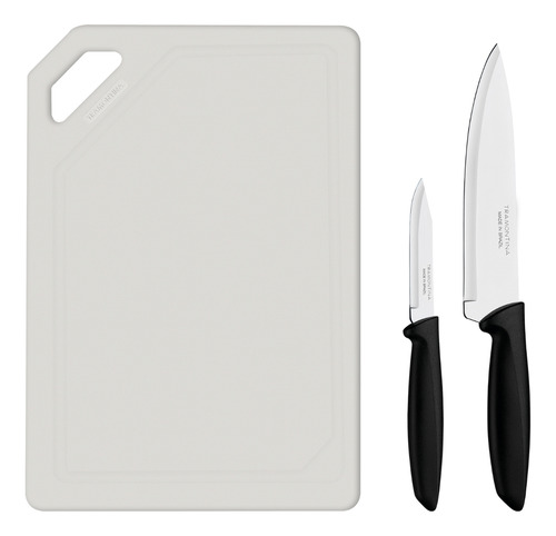 Combo De 3pcs Plenus Facas Sushi Facil De Limpar Com Tabua