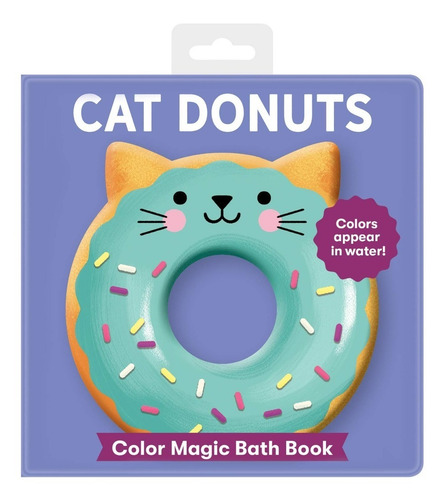 Libro De Baño Cat Donuts Cambio Color Mudpuppy 