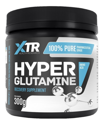 Glutamina 100% Pura - Hyper Glutamine 300gr - Xtr