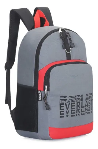 Mochilas Deportivas Everlast Urbana Mujer Hombrellavero Color Gris 16062