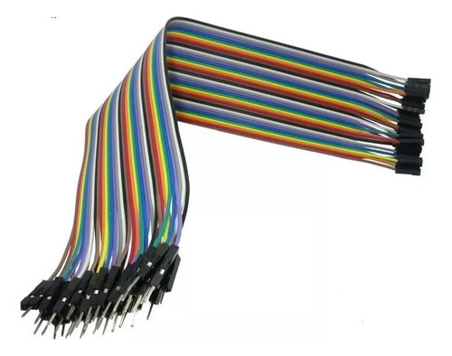 Cables Jumpers Arduino 15cm X 40 Cables M-m, H-h, H-m