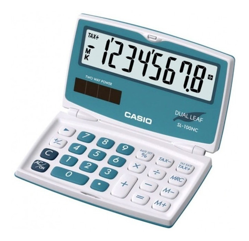 Calculadora Plegable Casio Sl-100nc - Ideal Colegio Primario