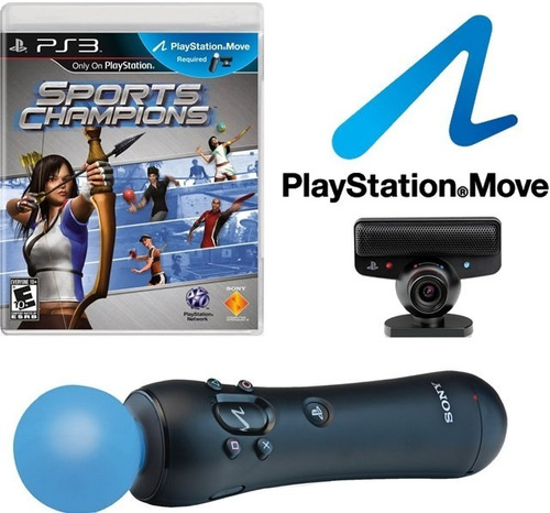 Ps3 - Kit Playstation Move - Original De Sony