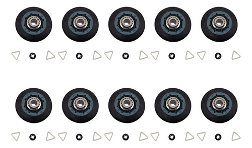 10 Piezas Adecuadas Para La Rueda De Tambor De Secadora W103