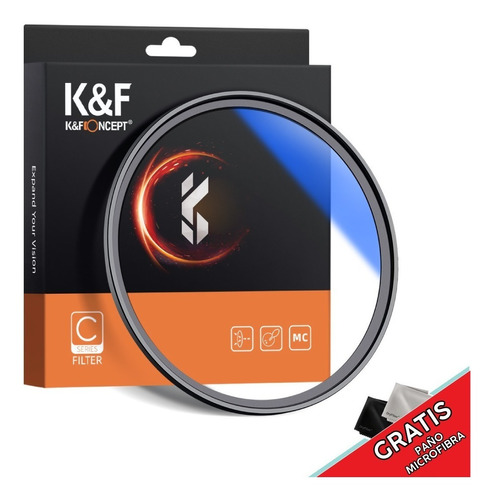 Filtro Uv Slim Blue-multi-coated 67mm K&f Concept Japones