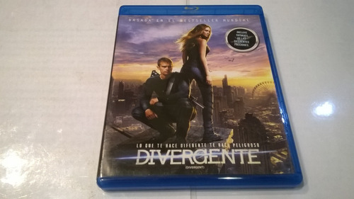 Divergente - Blu-ray 2014 Nuevo Cerrado Made In Mexico