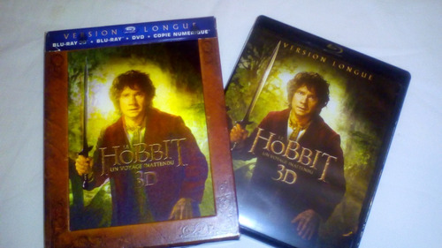 Le Hobbit 3d- En Blu Ray Y Dvd En 7 Discos Originales