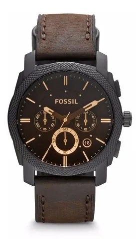 Reloj Hombre Fossil Machine Chrono Piel