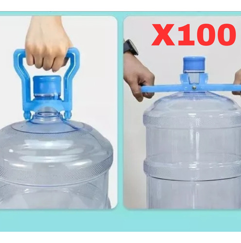 100 Asas Para Botellones De Agua, Agarre Seguro Disponible