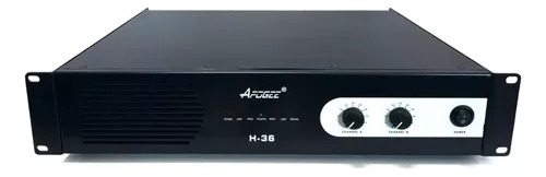 Apogee H36 Potencia Amplificador 2400w 4ohms 1200w + 1200w 