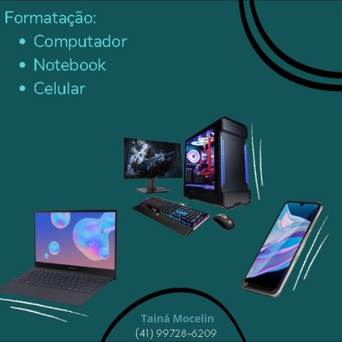 Imagem 1 de 1 de Formato Computador, Notebook E Celulares.