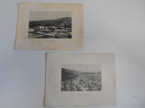 2 Fotografías De Viña Del Mar Década 1920.