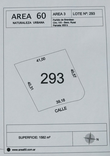 Imagen 8 de 8 de Lote 293 La Reserva Escondida, Área 60