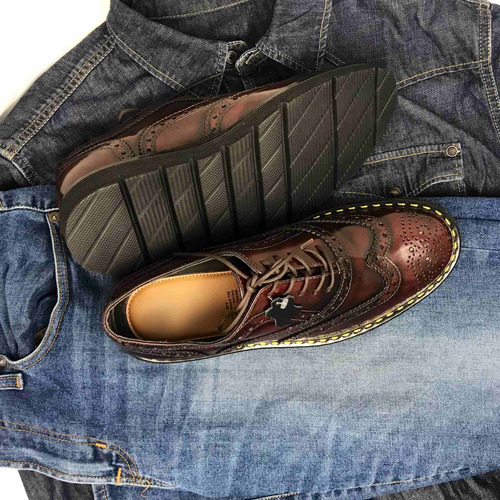 Imagen 4 de 7 de Fino Zapato Para Caballero Casual Ultra Confort Piel Vacuno