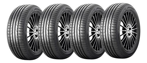 Kit De 4 Llantas 205/55r16 91w Dunlop Sport Bluresponse