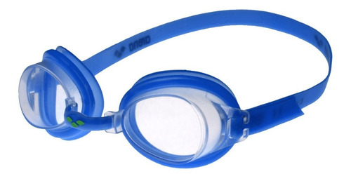 A piscina infantil Arena Bubble Goggles não embaça em azul/transparente