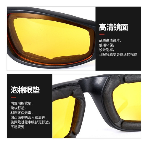 3 Pares Gafas Deportivas Prueba De Polvo Para Motoristas