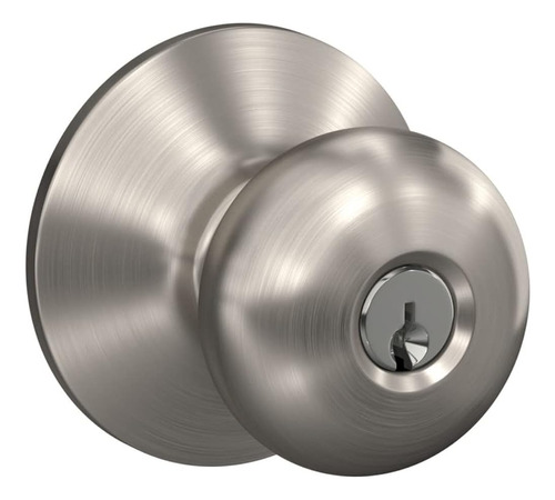 Schlage F51a Ply 619 Pomo De La Puerta De Plymouth, Cerradur