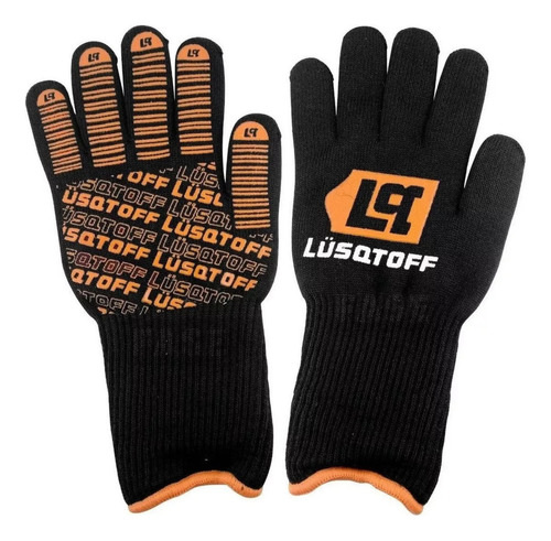 Guantes De Aramida Alta Tempe 400g Largo Lusqtoff Grcl800-10