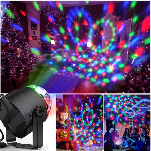 2 X Luces De Escenario Para Discoteca, Bola Mágica Giratoria
