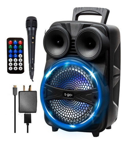 Parlante Karaoke Bluetooth Potente 3000wts Luces + Micrófono