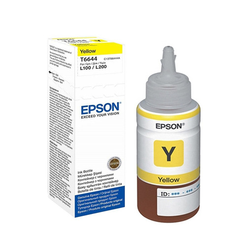 Epson Botella De Tinta Amarilla T664420 - Mosca