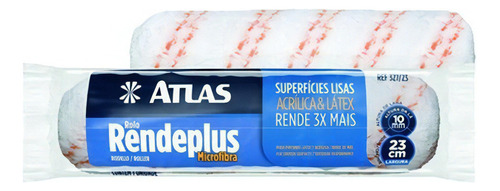 Atlas Rolo 327/23 Rendeplus 23cm Rolo Microfibra Lã 10mm 