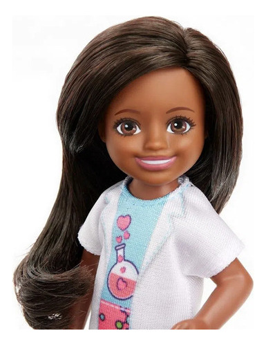 Barbie Family Chelsea Conjunto Laboratório Hjy36 Mattel