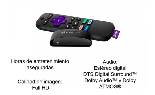 Imagen 6 de 9 de Roku Express 3960 estándar Full HD negro