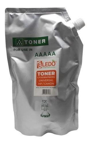 Toner Recarga 1 Kg Hp 35a 36a 78a 85a Canon 128 4450 4770