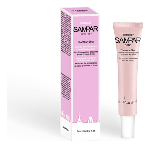 Sampar Glamour Shot Base Transparente Universal Reduce