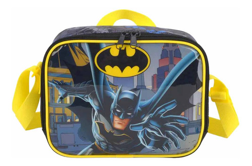 Lancheira Escolar Térmica Infantil Batman Dc