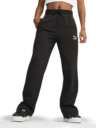 Pantalón Puma Iconic T7 Sportstyle Mujer Moda Negro