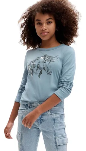 Polera niña manga larga new arrivals