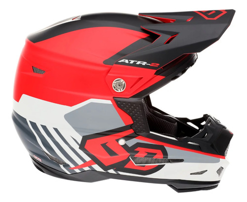 Capacete 6d  Motocross Trilha Enduro O Mais Seguro Do Mundo