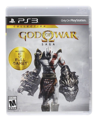 Game P/ Ps3 God Of War: Collection Saga, 2 Discos