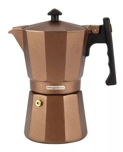 Cafetera Italiana Moka Expresso Greca 6 Pocillos Aluminio