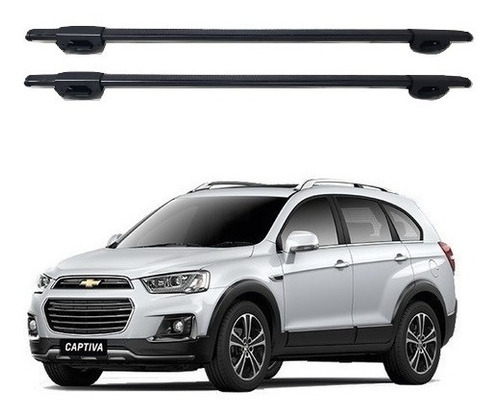 Barras Porta Equipaje Transversales Chevrolet Captiva Rural