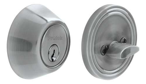 Cerrojo Residencial Acero Inox Prolok® 2 Llaves Estándar