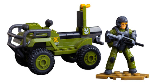 Halo Mega Construx - Fleetcom Mongoose (Usado)