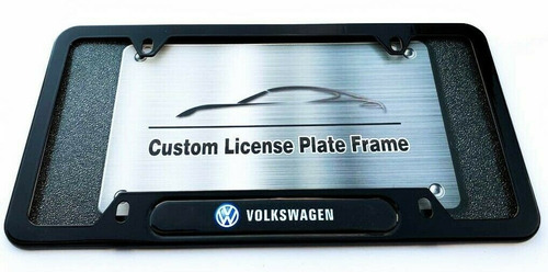Porta Patente Black Frame Volkswagen - A Pedido_exkarg