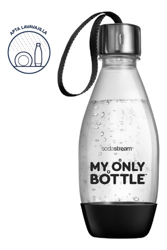 Botella My Only Bottle De 500 Ml (negra) | Sodastream