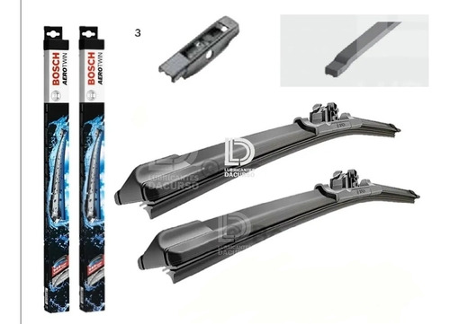 Escobillas Limpiaparabrisas Bosch Aerotwin Renault Koleos 